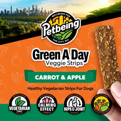 Show full view: PetBeing Healthy Vegetarian Mix Flavours Pack Chew Supplement for Dogs, 3-oz bag, case of 4 slide 10 of 10