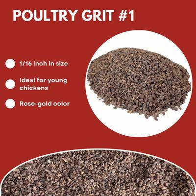 Show full view: Cherry Stone Type 1 Poultry Grit Chicken Supplement, 50-lb bag slide 4 of 7