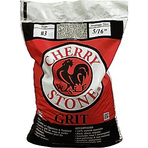 Cherry Stone Type 3 Poultry Grit Chicken Supplement, 50-lb bag