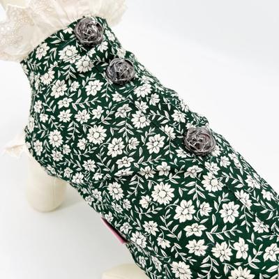 Show full view: Dolly Pet Leafy Bloom Boy Dog Shirt, X-Small slide 5 of 8