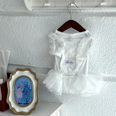 Show full view: Dolly Pet Wedding & Birthday Dog Dress, Large slide 3 of 6