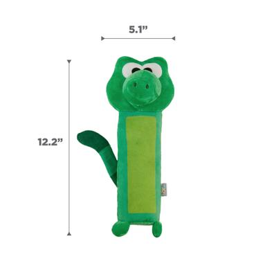 Show full view: Outward Hound Bottle Bros Alligator Plush Dog Toy slide 5 of 7