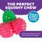 Show in main carousel: Outward Hound Gummiez Cherries 2-in-1 Dental Dog Chew & Dog Treat Dispensing Game Toy, Red slide 3 of 10