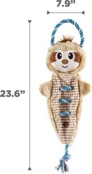 Outward Hound by Charming Pet Ropiez Sloth Plush Dog Toy slide 2 of 6