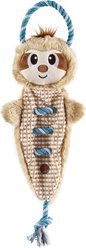 Outward Hound by Charming Pet Ropiez Sloth Plush Dog Toy