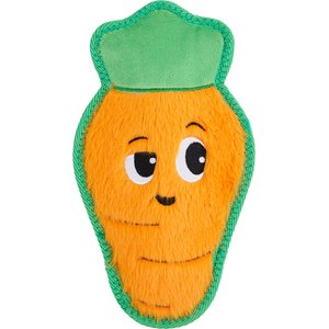 Outward Hound Tough Skinz Durable Squeaky Carrot Dog Toy, Multicolor, Medium