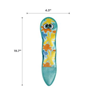 Show full view: Outward Hound Tough Skinz Snake Plush Dog Toy slide 8 of 10