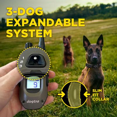 Show full view: Dogtra ARC-X 4000-ft IPX9K Waterproof Vibration & Tone Remote Dog Training Collar, one-size, Black slide 9 of 10