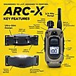 Show in main carousel: Dogtra ARC-X 4000-ft IPX9K Waterproof Vibration & Tone Remote Dog Training Collar, one-size, Black slide 3 of 10