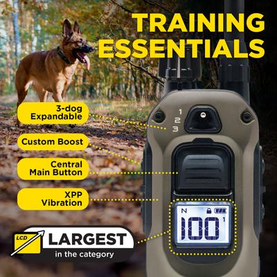 Show full view: Dogtra ARC-X 4000-ft IPX9K Waterproof Vibration & Tone Remote Dog Training Collar, one-size, Black slide 2 of 10