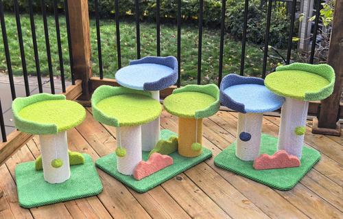 Show full view: One for Pets Baobab Tree Cat Scratching Post, Trio slide 8 of 8