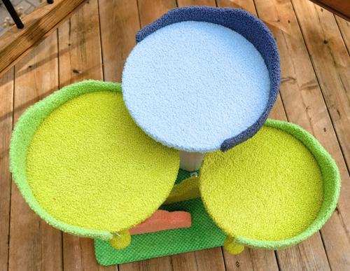 Show full view: One for Pets Baobab Tree Cat Scratching Post, Trio slide 5 of 8