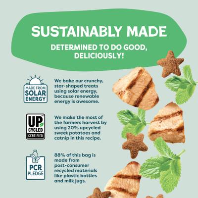 Show full view: Shameless Pets Catnip N Chill Chicken Crunchy Cat Treats, 12-oz bag slide 7 of 11