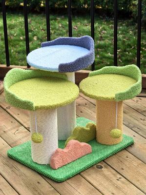 Show full view: One for Pets Baobab Tree Cat Scratching Post, Trio slide 4 of 8