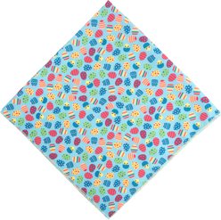 The Worthy Dog Easter Eggs Dog Bandana, Small slide 2 of 3