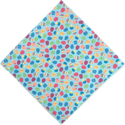 Show full view: The Worthy Dog Easter Eggs Dog Bandana, Large slide 4 of 4