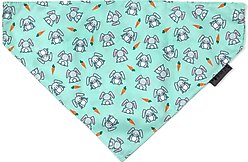 The Worthy Dog Bunnies Dog Bandana, Large