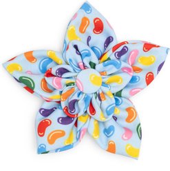 The Worthy Dog Jelly Beans Flower Dog Collar Accessory, Small