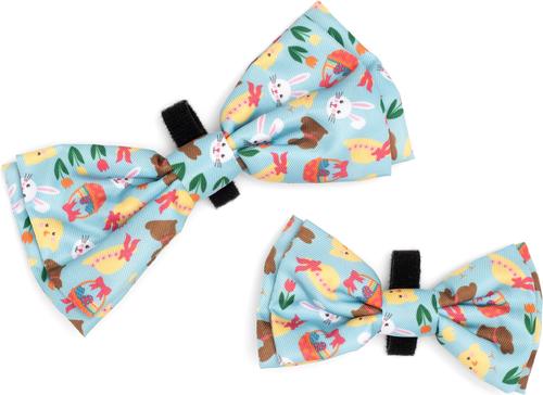 Show full view: The Worthy Dog Hoppy Easter Dog Bow Tie, Large slide 3 of 3