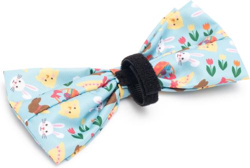 Show full view: The Worthy Dog Hoppy Easter Dog Bow Tie, Large slide 2 of 3