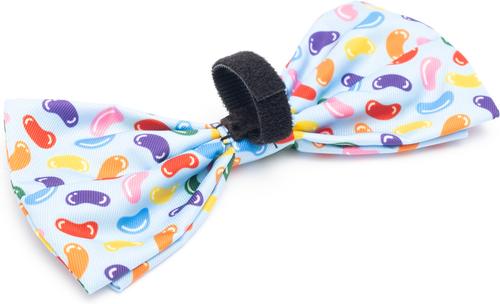 Show full view: The Worthy Dog Jelly Beans Dog Bow Tie, Large slide 3 of 3