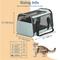 Show in main carousel: Petsfit Airline Approved Dog & Cat Carrier, Cyan-blue, 19 x 12 x 12 inches slide 2 of 9