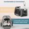 Show in main carousel: Petsfit Airline Approved Dog & Cat Carrier, Gray, 19 x 12 x 12 inches slide 4 of 10