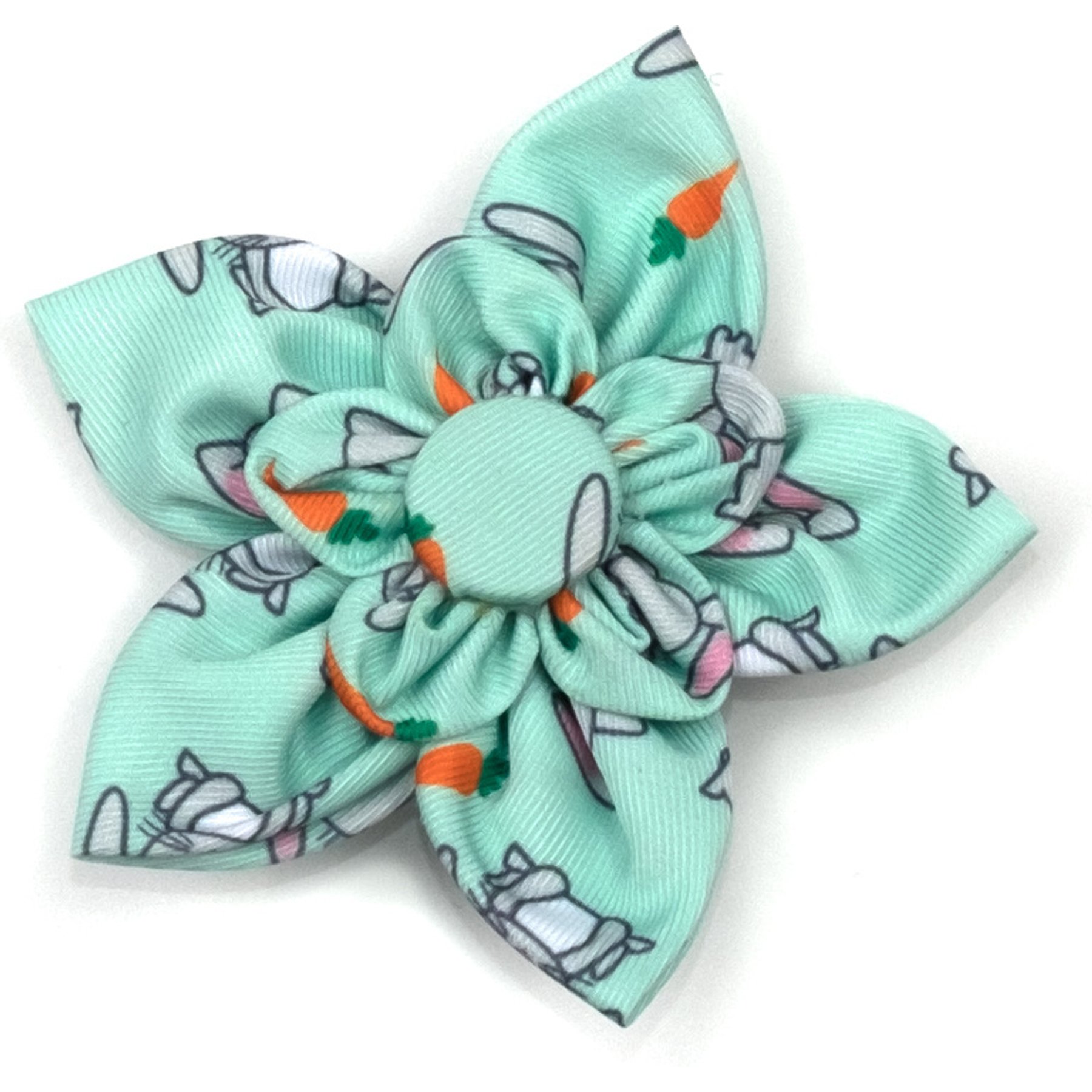 The Worthy Dog Bunnies Flower Dog Collar Accessory, Small
