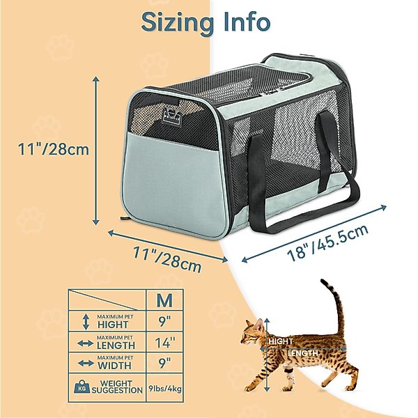 Petsfit Airline Approved Dog & Cat Carrier