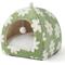 Show in main carousel: Lesure 2-in-1 Cat Cave Bed, Green, Large slide 7 of 9