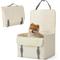 Show in main carousel: Lesure Foldable Dog & Cat Car Booster Seat, Standard, Beige slide 1 of 9