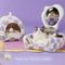Show in main carousel: Lesure 2-in-1 Cat Cave Bed, Purple, Medium slide 3 of 9