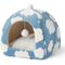 Show in main carousel: Lesure 2-in-1 Cat Cave Bed, Blue, Medium slide 7 of 9
