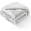 Show in main carousel: Lesure Waterproof Calming Double-Sided Jacquard Shag & Soft Sherpa Fleece Furniture Protector Dog & Cat Blanket, Grey, Medium slide 7 of 9