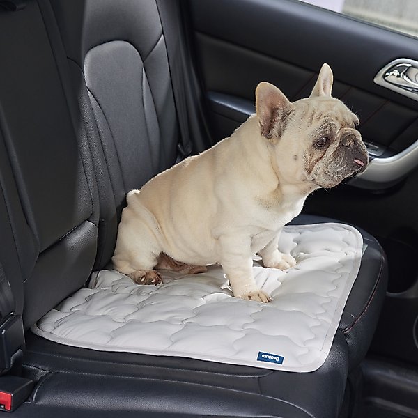 Show full view: Bedsure Thin Cooling Dog Crate Mat, Grey, Medium slide 3 of 9