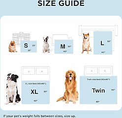 Bedsure Cooling Dog & Cat Blanket, Dark Beige, Medium slide 2 of 7