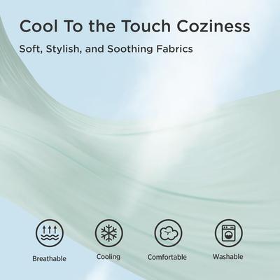 Show full view: Bedsure Cooling Dog & Cat Blanket, Green, Large slide 4 of 9