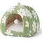 Show in main carousel: Lesure 2-in-1 Cat Cave Bed, Green, Medium slide 8 of 10