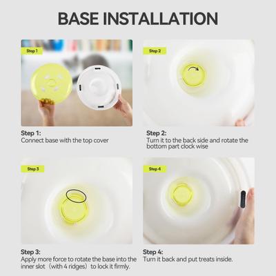 Show full view: allforpaws Interactives Mushroom Puzzle Cat Toy, Green slide 5 of 9