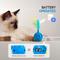 Show in main carousel: allforpaws Modern Cat Dizzy Spinner Cat Toy, Blue slide 3 of 9