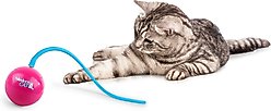 allforpaws Modern Cat Whirling Tail Cat Toy, Rose Red