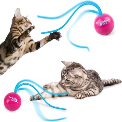 Show full view: allforpaws Modern Cat Whirling Tail Cat Toy, Rose Red slide 6 of 10