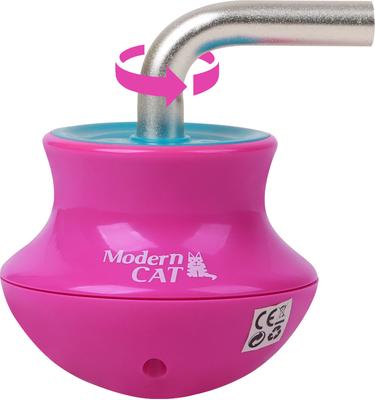 Show full view: allforpaws Modern Cat Laser Gyro Cat Toy, Rose Red slide 10 of 11