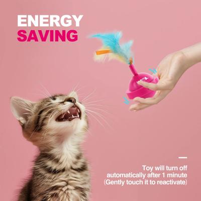 Show full view: allforpaws Modern Cat Spinning Teaser Cat Toy slide 5 of 9