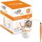 Show in main carousel: allforpaws Modern Cat Dino Egg Spinner Cat Toy, White/Orange slide 8 of 10