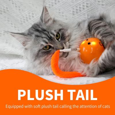 Show full view: allforpaws Modern Cat Mad Mouse Cat Toy, Orange slide 4 of 11