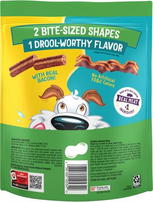 Show full view: Beggin' Purina Beggin' Strips & Stix Bacon & Peanut Butter Flavor Soft & Chewy Dog Treats, 25-oz pouch slide 3 of 11