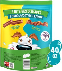 Beggin' Purina Beggin' Strips & Stix Bacon & Peanut Butter Flavor Soft & Chewy Dog Treats, 40-oz pouch slide 2 of 7