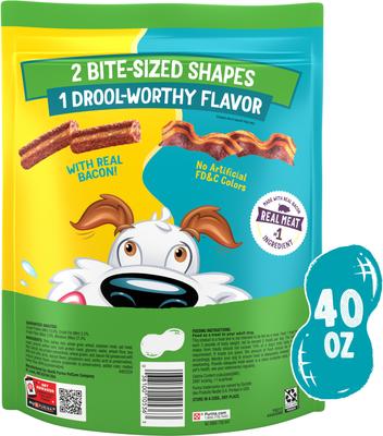 Show full view: Beggin' Purina Beggin' Strips & Stix Bacon & Peanut Butter Flavor Soft & Chewy Dog Treats, 40-oz pouch slide 3 of 11