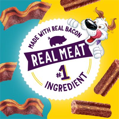 Show full view: Beggin' Purina Beggin' Strips & Stix Bacon & Peanut Butter Flavor Soft & Chewy Dog Treats, 6-oz pouch slide 5 of 11